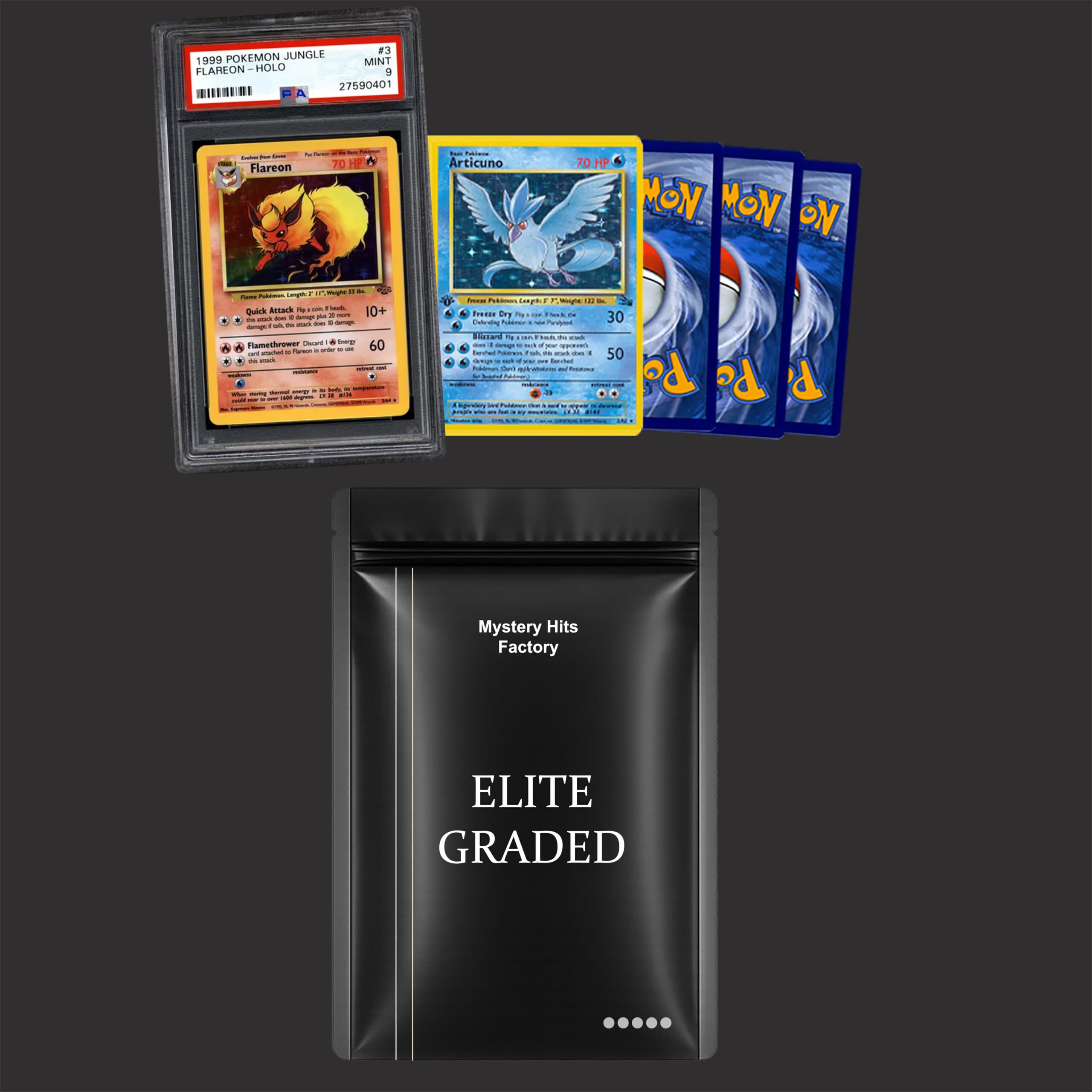 Elite Graded Pokémon mystery pack