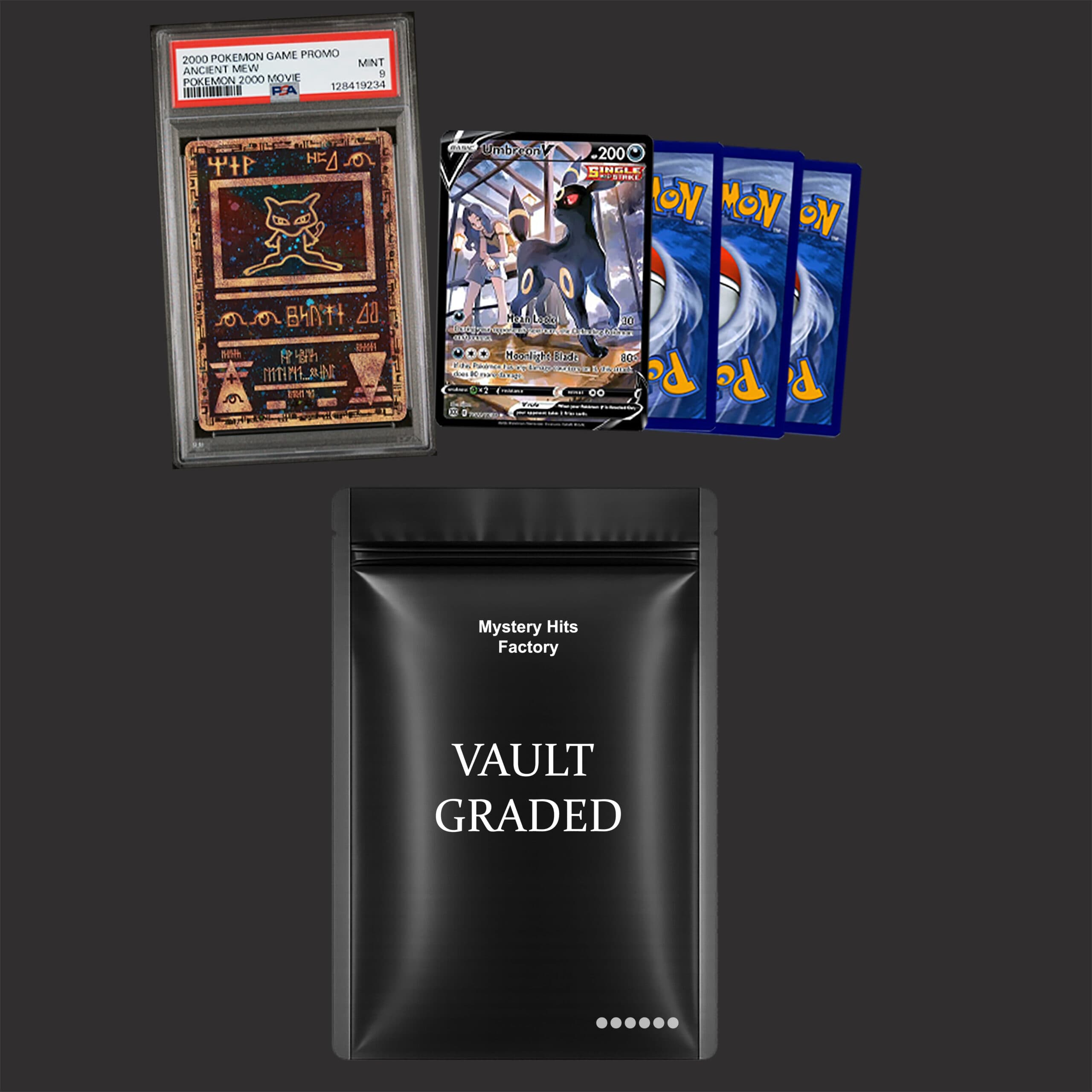 Vault Graded Pokémon mystery pack