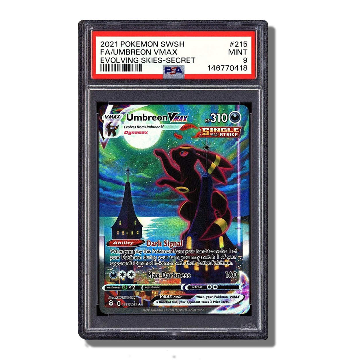 Moonbreon + Bubble Mew ex — Double Grail